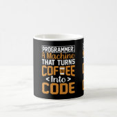 CF Coffee Programmer JavaScript Code Coffee Lover コーヒーマグカップ (中央)