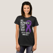 CF My Nephew's Fight Is My Fight Cystic Fibrosis A Tシャツ (正面フル)