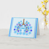 CF Winter Greeting Card カード (黄色い花)