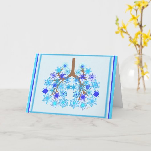 CF Winter Greeting Card カード (黄色い花)