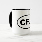 CFAのマグ マグカップ (正面左)