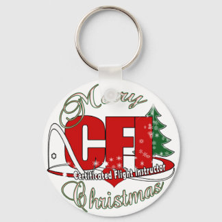CFIクリスマス認定フライトインストラクター キーホルダー