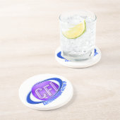 CFI ORB SWUSHロゴ認定フライトインストラクター コースター (側面)