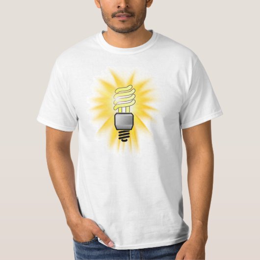 CFL Energy Saver電球 Tシャツ (正面)