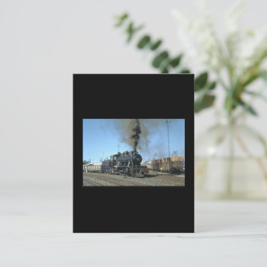 CFM No. 572は蒸気機関車を避ける ポストカード (スタンド正面)