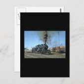 CFM No. 572は蒸気機関車を避ける ポストカード (正面/裏面)