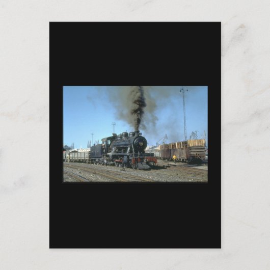 CFM No. 572は蒸気機関車を避ける ポストカード (正面)