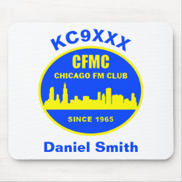 CFMCカスタムマウスパッド（コールサインと名前あり） マウスパッド