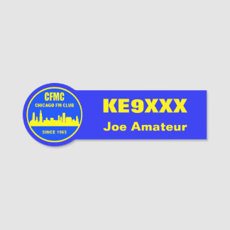 CFMCコールサイン&ネームバッジ 名札