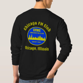 CFMCバイクもしくは自転車に乗る人長袖 Tシャツ