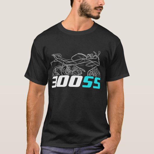 CFMoto 300SS 2024-2025 Tシャツ (正面)