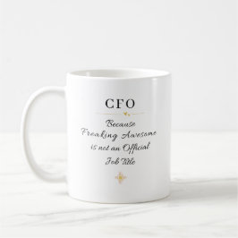 CFOオフィス名言 コーヒーマグカップ