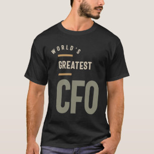 CFOギフトおもしろい職種 – 職業 Tシャツ