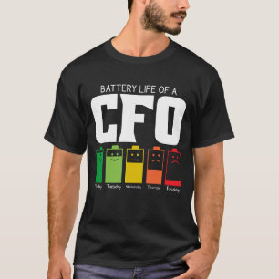 CFO の電池寿命 Tシャツ
