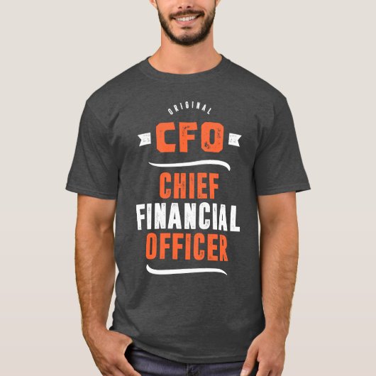 CFO – 最高財務責任者 Tシャツ (正面)