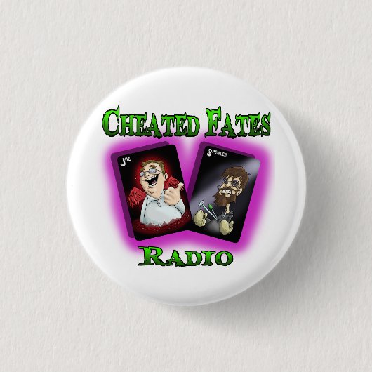 CFRのロゴボタン 缶バッジ (正面)