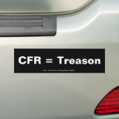 CFR =反逆 バンパーステッカー (車上)