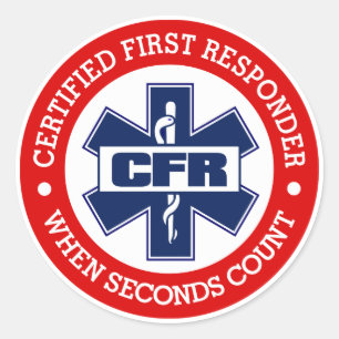 CFR (Certified First Responder) ラウンドシール