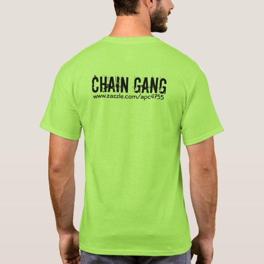 CGの不安定状態 Tシャツ (裏面)