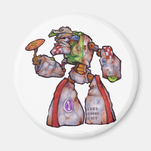 CGロボット磁石 マグネット (正面)