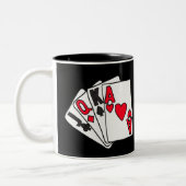 CG-カジノカードのマグ ツートーンマグカップ (左)