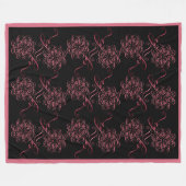 CG badge フリースブランケット (正面(横))