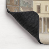 「CHからのスパのPouhonの噴水の柱廊玄関、 マウスパッド (コーナー)