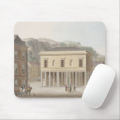 「CHからのスパのPouhonの噴水の柱廊玄関、 マウスパッド (マウス)