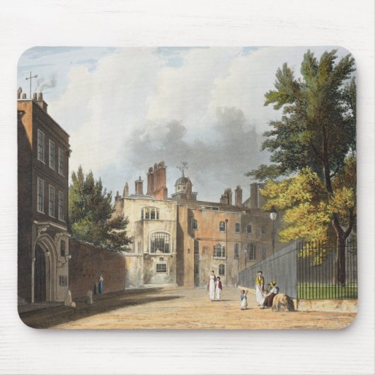 「CHの歴史からの正方形からのチャーターの家、 マウスパッド (正面)