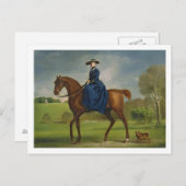 Chの衣装を着たConingsby伯爵婦人 ポストカード (正面/裏面)