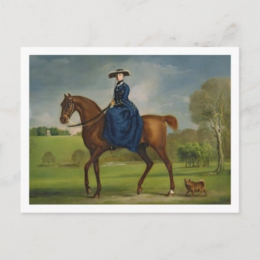 Chの衣装を着たConingsby伯爵婦人 ポストカード (正面)