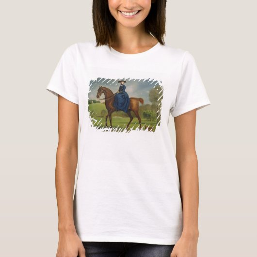 Chの衣装を着たConingsby伯爵婦人 Tシャツ (正面)