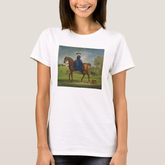 Chの衣装を着たConingsby伯爵婦人 Tシャツ (正面)