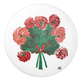 CHジニアスレッドブーケ セラミックノブ