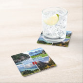 CHスイス – インターラーケン – Lake Thun - Thunerse スクエアペーパーコースター (インサイチュ)