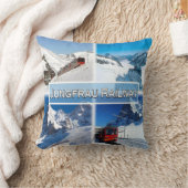 CHスイス – ジュンフラウ鉄道 –  クッション (ブランケット)