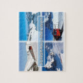 CHスイス – ジュンフラウ鉄道 –  ジグソーパズル (縦)