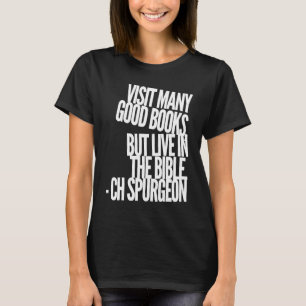 CHスポルジョンバイブル引用文 Tシャツ