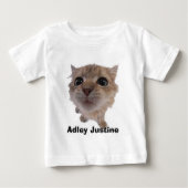 ch1、Adley Justine ベビーTシャツ (正面)