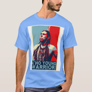 CH3メディアベビーBodysuによるAho Young Warrior Rez Dogs Tシャツ