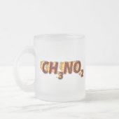 CH3NO2 – ニトロ フロストグラスマグカップ (左)