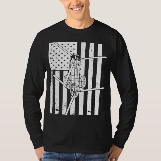 Ch 46シーナイトフローグヴィンテージ国旗 tシャツ (正面)