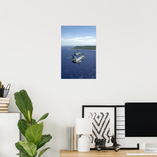 CH-46シーナイト ポスター (ホームオフィス)