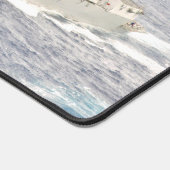 CH-46EシーナイトとDDG 82 デスクマット (コーナー)