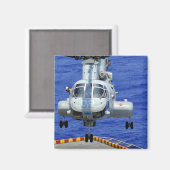 CH-46Eシーナイトヘリコプター マグネット (正面/裏面)