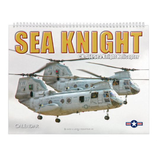 CH-46Eシーナイト カレンダー (カバー)