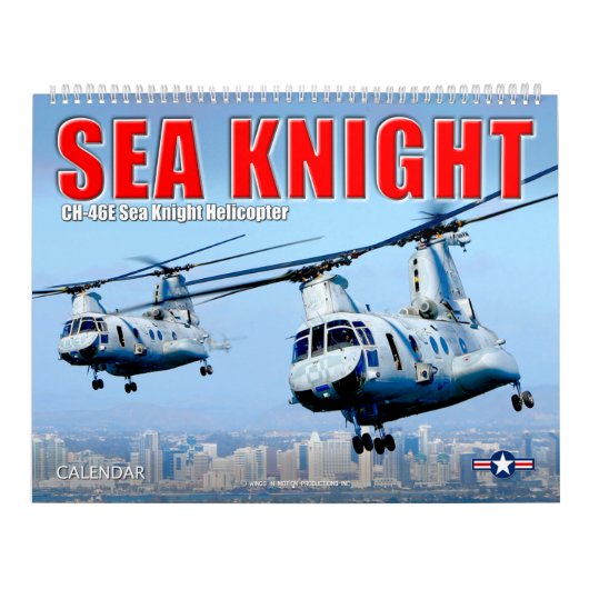 CH-46Eシーナイト カレンダー (カバー)
