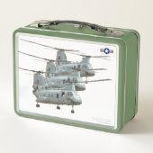 CH-46Eシーナイト メタルランチボックス (裏面)