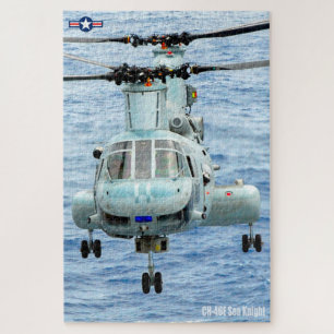 CH-46E SEA KNIGHT (20x30インチ) ジグソーパズル