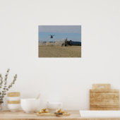 CH-47シヌックヘリコプター ポスター (キッチン)